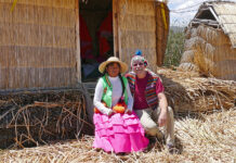 DZIEWCZYNA Z PŁYWAJĄCEJ WYSPY – TITICACA PERU